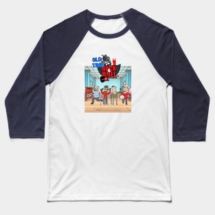 Old Time Rock N Roll Baseball T-Shirt